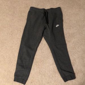 Grey Nike joggers size M